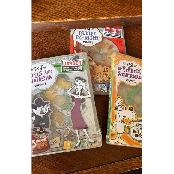 Kids Dvd's peabody sherman boris dudley - Picture 1 of 6